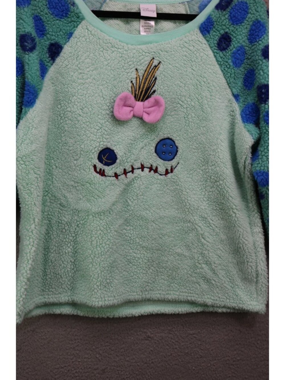 Disney Plush Lilo & Stitch Scrump Girls Shorts Sleep Set-Medium-Cozy Chic-Soft - Picture 7 of 16